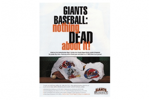 San Francisco Giants Magazine Ad