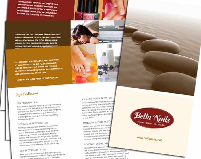 Bella Nails Services Brochure